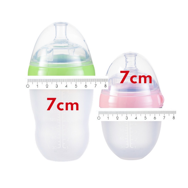 Núm ti bình sữa Silicone Siêu Mềm 150/250ml