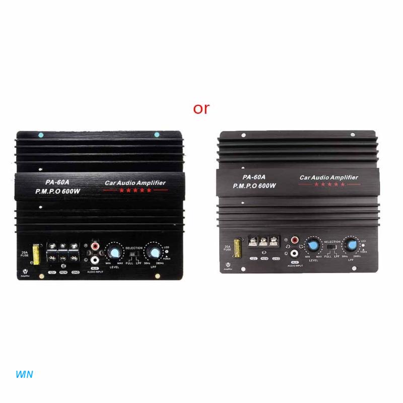 Bảng Mạch Khuếch Đại Âm Thanh PA-60A 12V 600W Chuyên Dụng Cho Xe Hơi