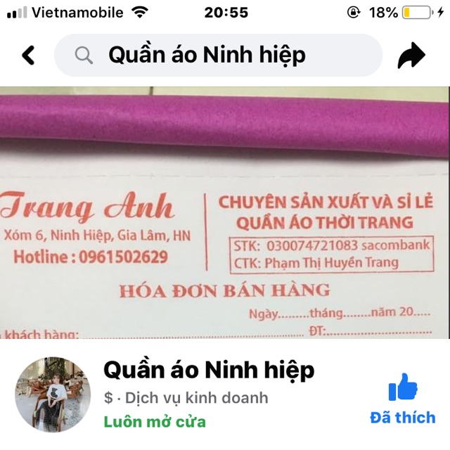 Trang Anh Boutique Ninh Hiệp