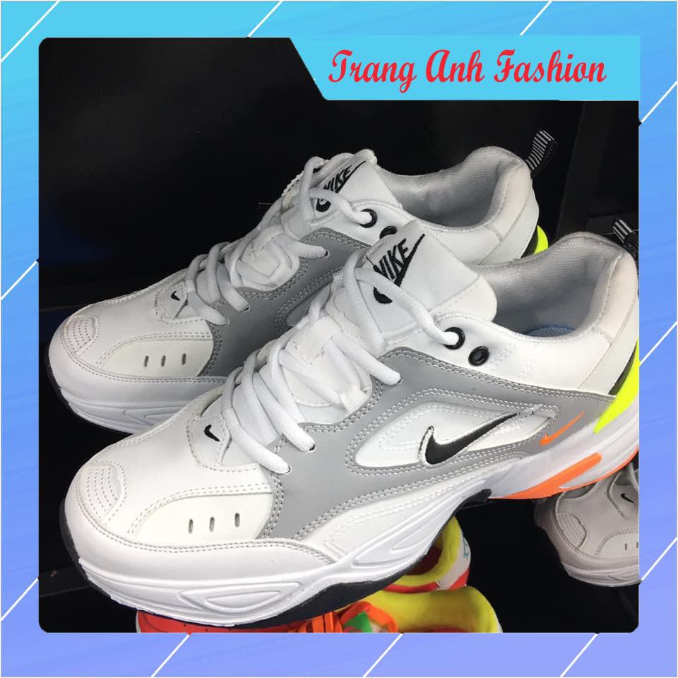 [Video tận cảnh]Giày Sneaker M2k trắng xám fullbox - Trang Anh Fashion