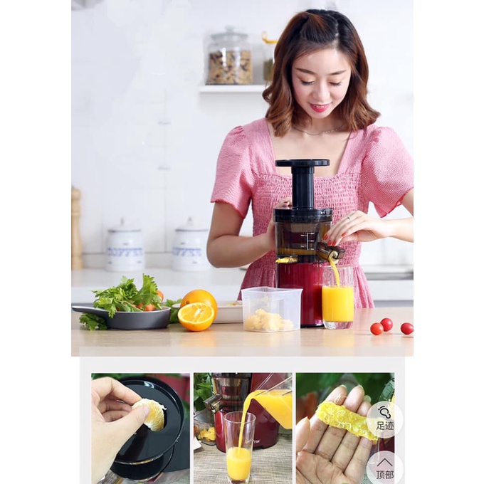 MÁY ÉP TRÁI CÂY/ MÁY ÉP CHẬM SAVTM JE07 HÀNG CHÍNH HÃNG - BẢO HÀNH 6 THÁNG