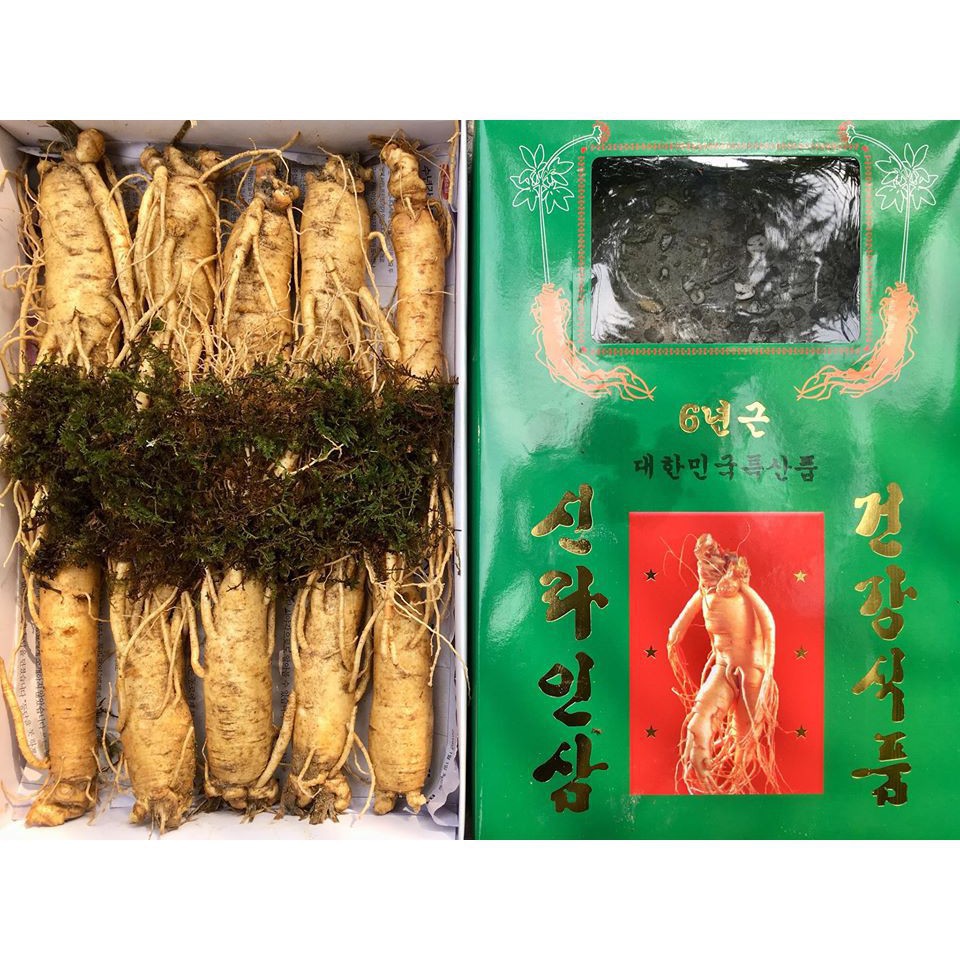 SÂM TƯƠI HÀN QUỐC 10 CỦ 1 KG