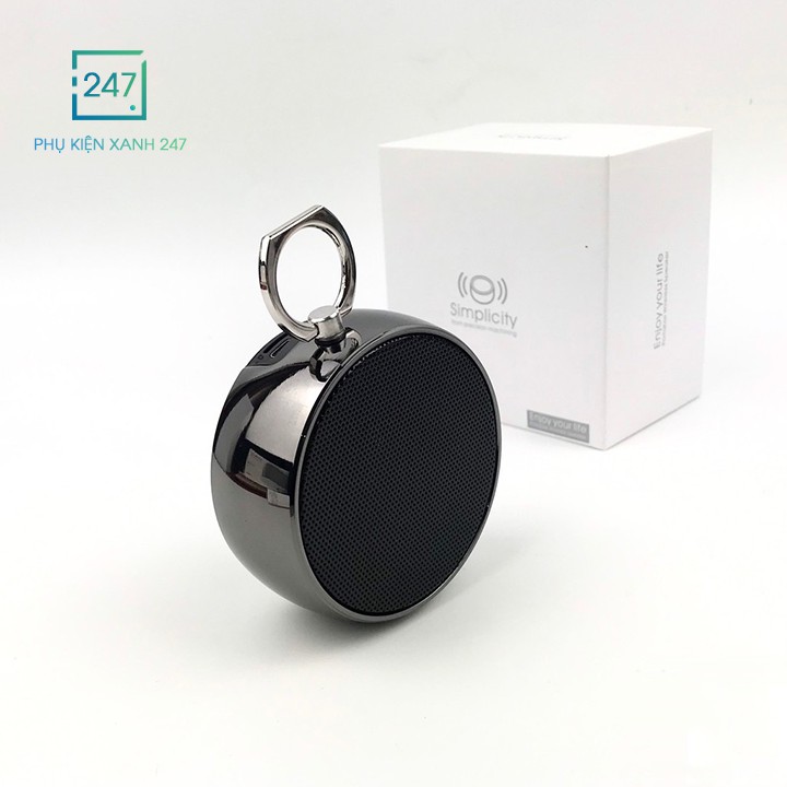 Loa Bluetooth Mini BS02,  Bass Hay, Thiết kế sang trọng, Nhỏ gọn, Tiện lợi, Hỗ trợ Thẻ Nhớ