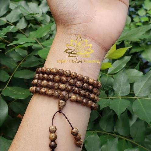 Vòng Tay Trầm Hương Chuỗi Tràng Hạt 108 6 7 8mm Trầm Tốc Việt - An Yên - Thịnh Vượng | BigBuy360 - bigbuy360.vn