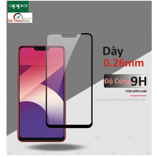 Cường lực full màn 5d oppo a3s siêu cứng- cường lực oppoa3s