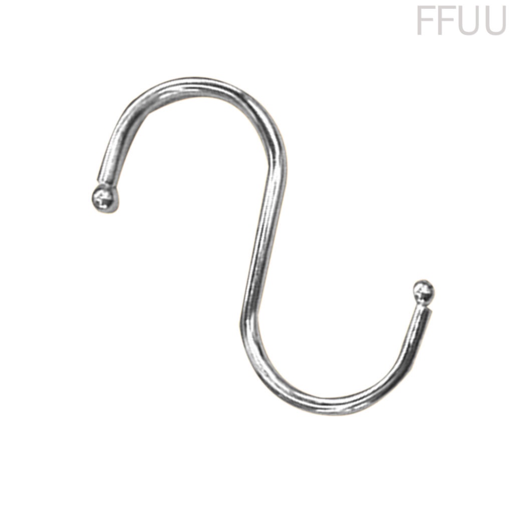 Set 5 móc treo đồ hình chữ S tiện dụng cho nhà bếp/ quần áo