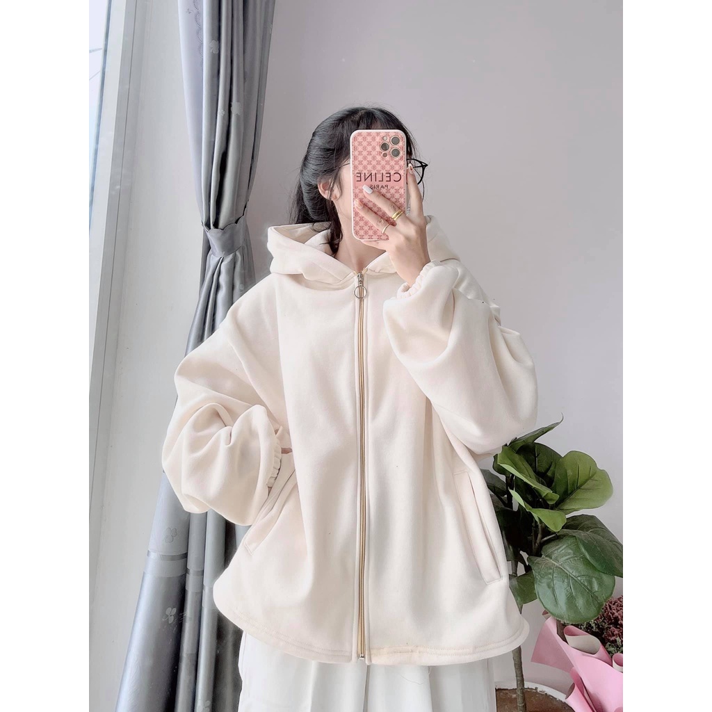 ÁO KHOÁC TAY PHỒNG CÓ NÓN 6 MÀU