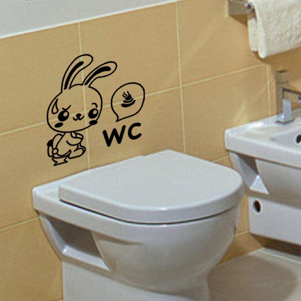 1 Miếng Dán Toilet Chống Thấm Nước Họa Tiết Hoạt Hình Dễ Thương