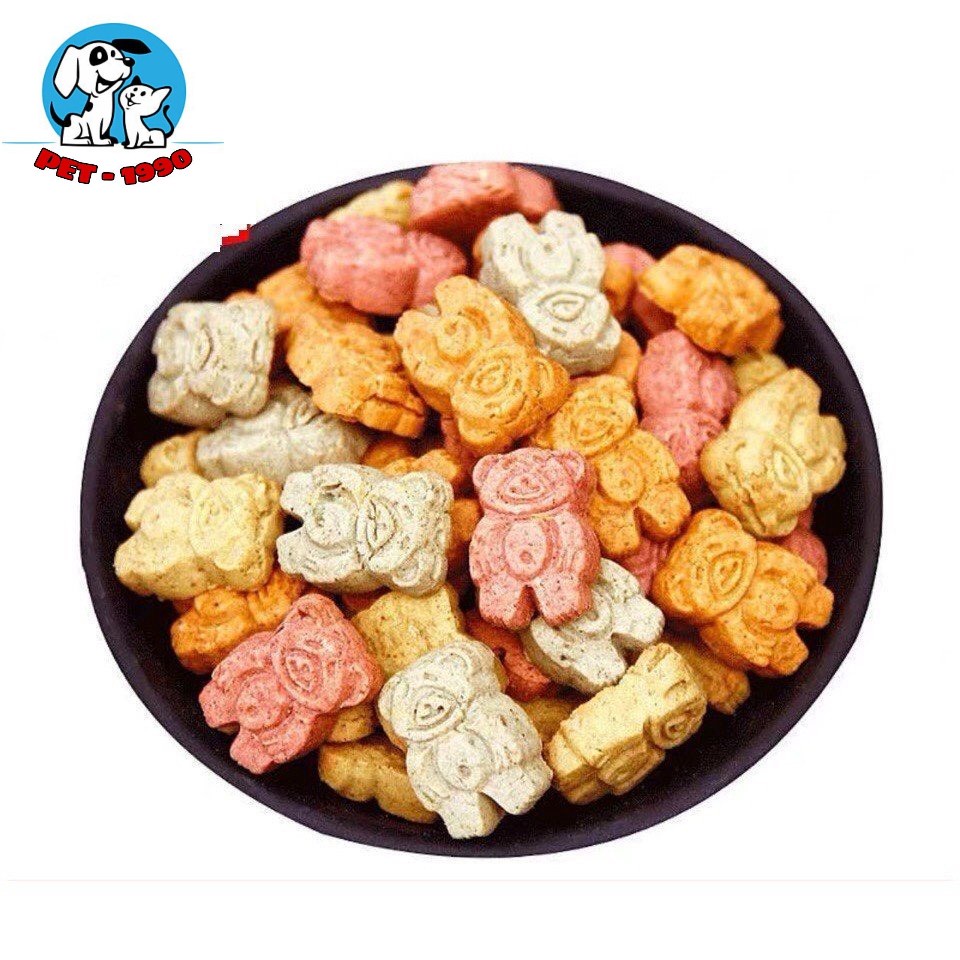 Đồ Ăn Vặt - Bánh Thưởng Snack Vị Gà, Bò, Sữa Cho Chó Mèo
