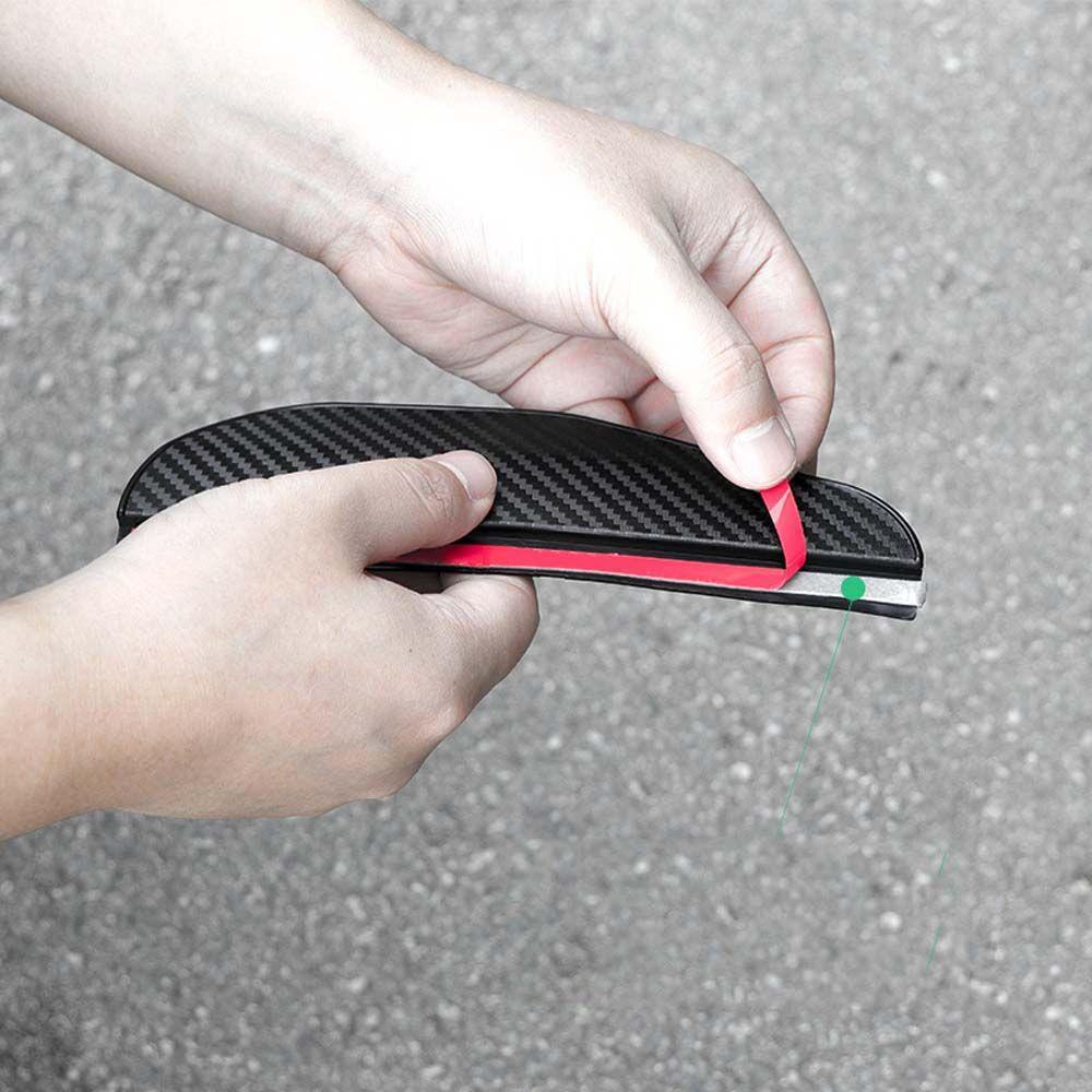 Ốp Gương Chiếu Hậu Xe Hơi Bằng Sợi Carbon Chống Nước Mưa Tiện Dụng