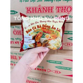 Thùng 20 bịch Bánh đa / Bún cá rô đồng