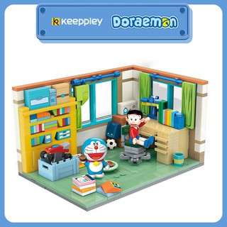 Mô Hình Trang Trí Hình Doraemon Lắp Ráp Dễ Thương