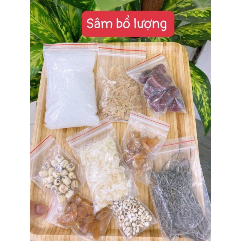 SET NẤU CHÈ SÂM BỔ LƯỢNG GÓI 400 GRAM - Lùn Con Food
