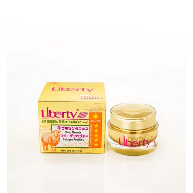 Kem LIBERTY dưỡng da Collagen Peptides và nhau thai cừu Nhật