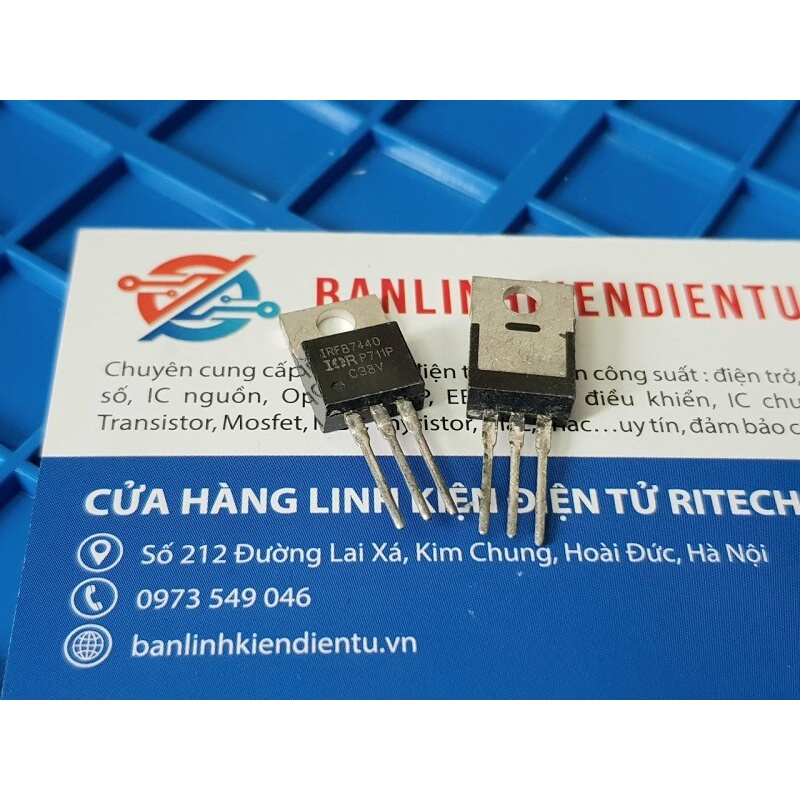 [Combo 3 chiếc] IRFB7440 Mosfet Kênh-N 120A 40V TO-220C (Tháo máy)