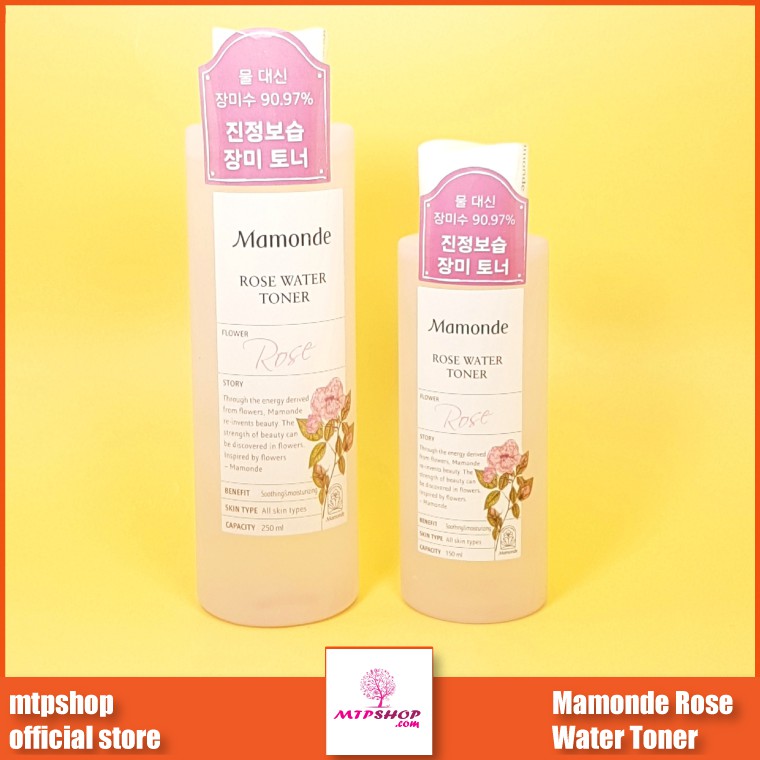 Nước Hoa Hồng Mamonde Rose Water Toner [MẪU MỚI]