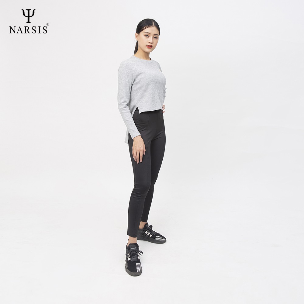 Áo len kiểu nữ Narsis L0033 màu ghi nhạt