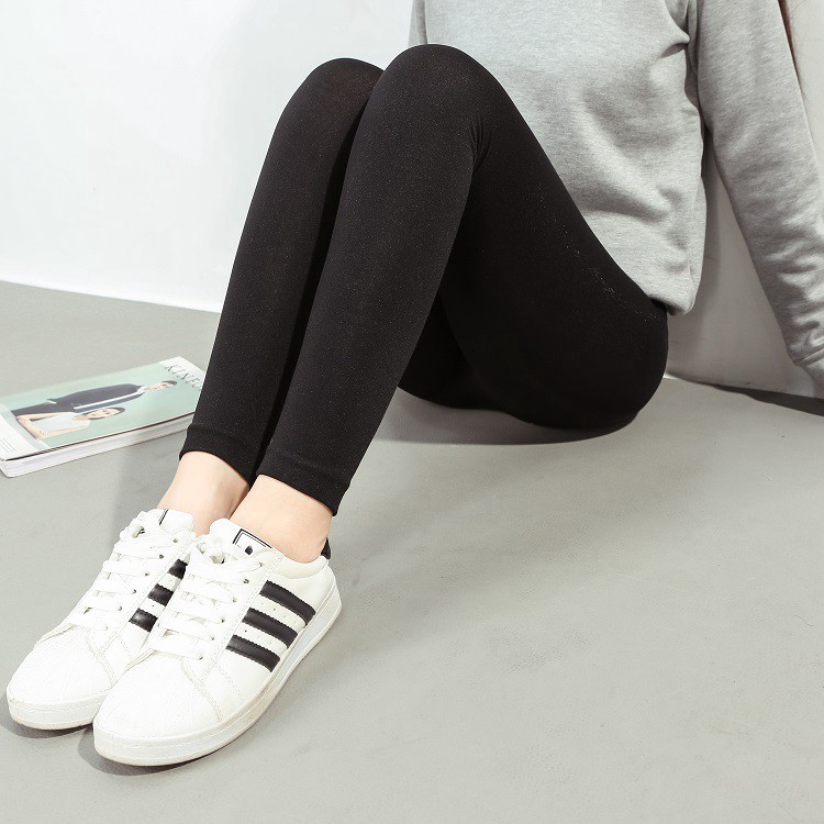 Quần Dài Nữ Bó Sát Co Giãn Màu Trơn Thời Trang | BigBuy360 - bigbuy360.vn