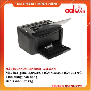 Máy in canon lbp 3100b đã qua sử dụng - bảo hành 3 tháng - aalo.vn