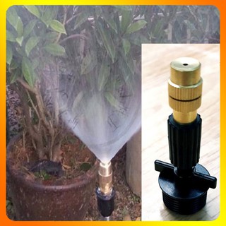 Combo 10 Béc Phun Sương Đồng Kèm Nối Ren 21 Tưới Lan, Cây Cảnh