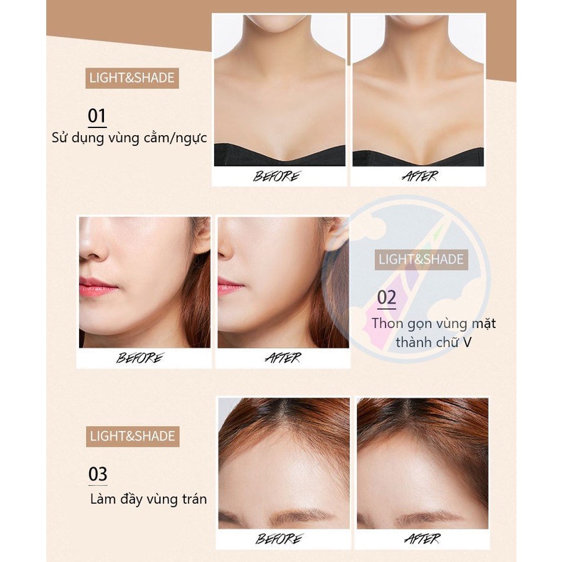 Bút 2 Đầu Tạo Khối & Bắt Sáng MayCreate Contour & Hi-Light Stick