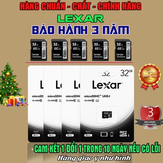 Thẻ nhớ MicroSD Lexar 32GB hàng chính hãng - Tốc độ cao chuyên dụng cho camera IP, smartphone...GIẢM SỐC DỊP TẾT