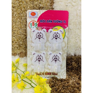 Dính tường thành lợi vỉ 4c hình gấu