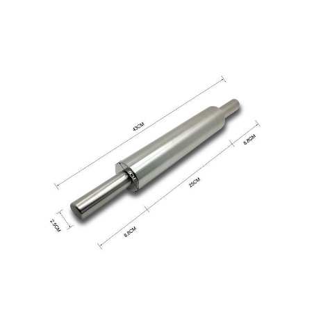 CÁN BỘT INOX DÀI 45CM, PHẦN TRỤC XOAY LĂN BỘT DÀI 25CM