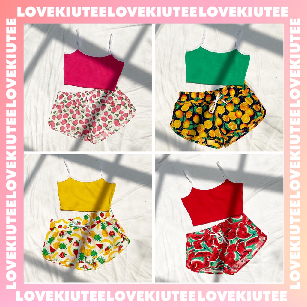 Quần trái cây dễ thương phong cách Fruit Short dành cho bạn gái - LOVEKIUTEE