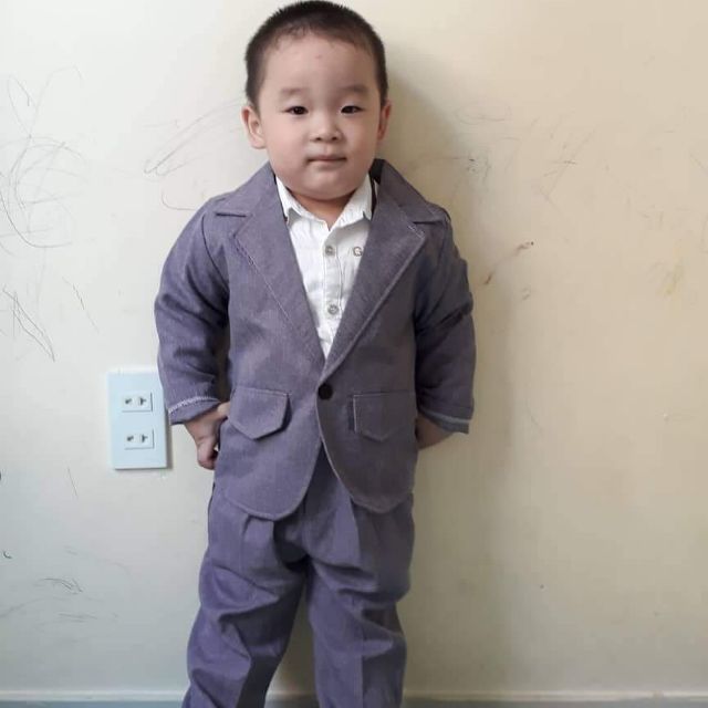 Bộ vest cho bé trai