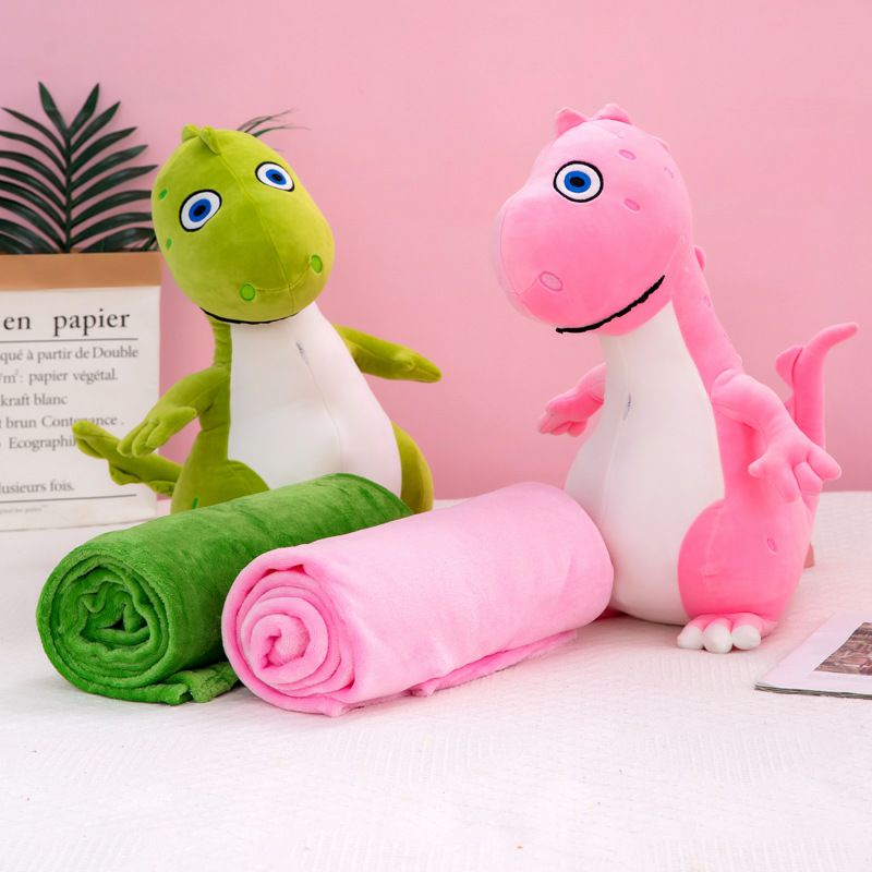 chăn gối văn phòng con rồng, chăn gối văn phòng khủng long