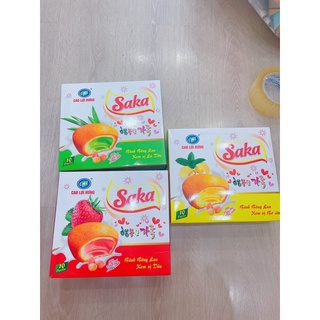 Bánh bông lan bơ sữa, vị dâu, vị dứa
