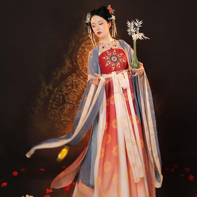 Váy Cổ Trang Nữ thời Đường