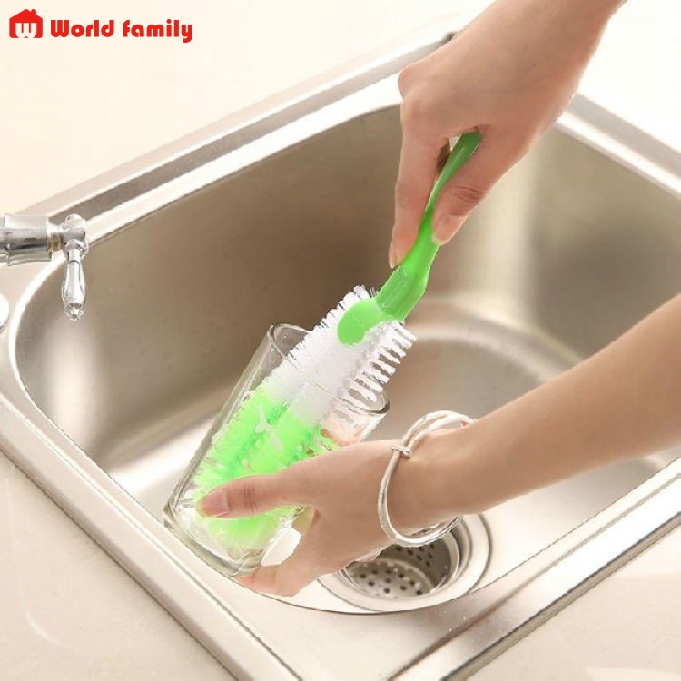 Cọ rửa bình sữa rửa ly dễ dàng vệ sinh cốc bình sữa, bình giữ nhiệt, cốc cafe