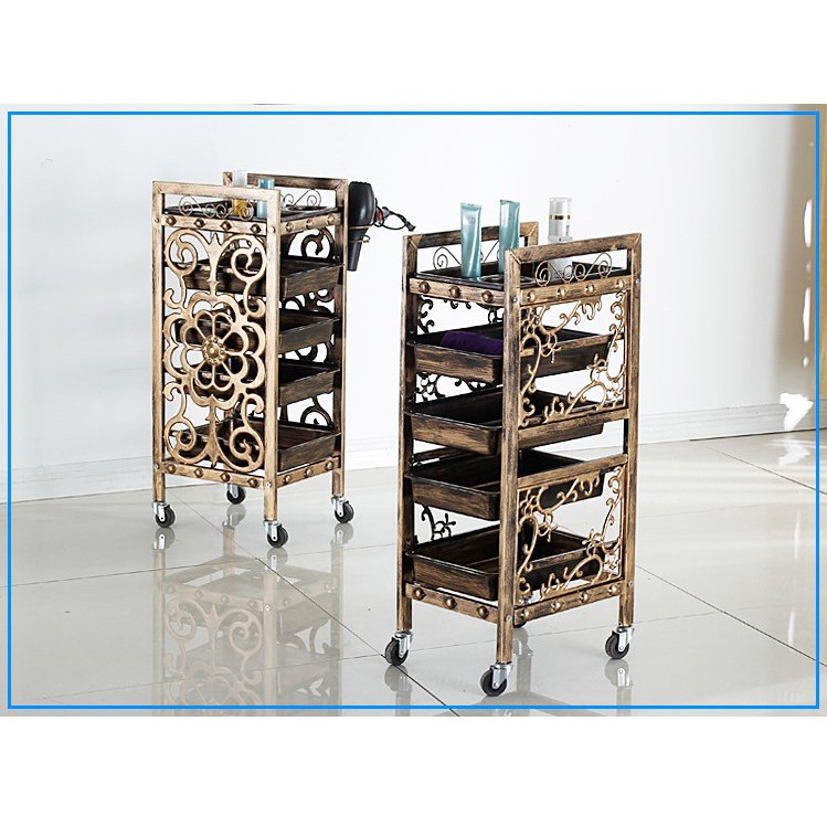 Barber shop xe đẩy