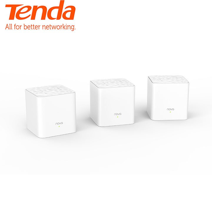 Hệ thống Phát Wifi Mesh ⚡[BH 3 NĂM]⚡ Tenda Nova MW3 (3-Pack) - Hàng Chính Hãng