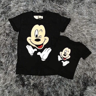 Sét áo phông mẹ và bé mickey