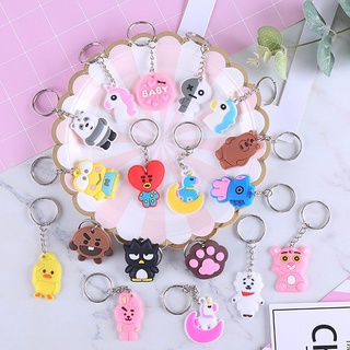 Móc Khóa Hoạt Hình Silicon Dễ thương 💜 Molang shop 💜