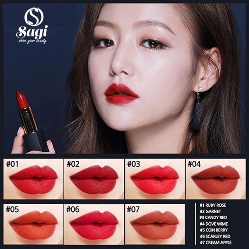 SON THỎI CHOUCHOU THE GREAT DESIRE MATTE ROUGE