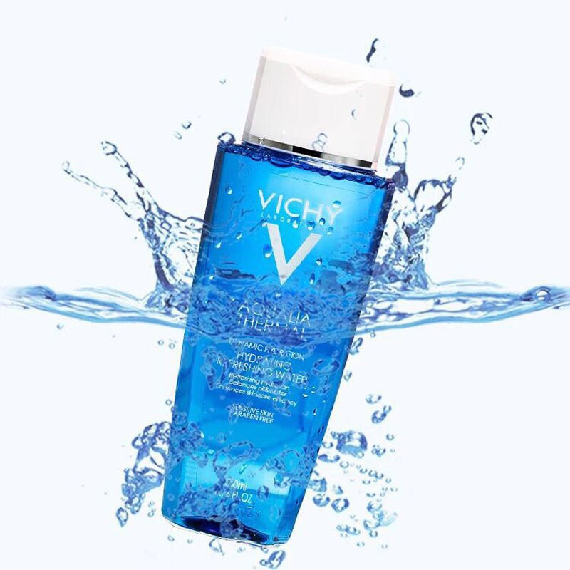 TONER VICHY Aqualia Thermal Hydrating Refreshing Water (200ml) - Giúp Săn Da Và Loại Bỏ Độc Tố