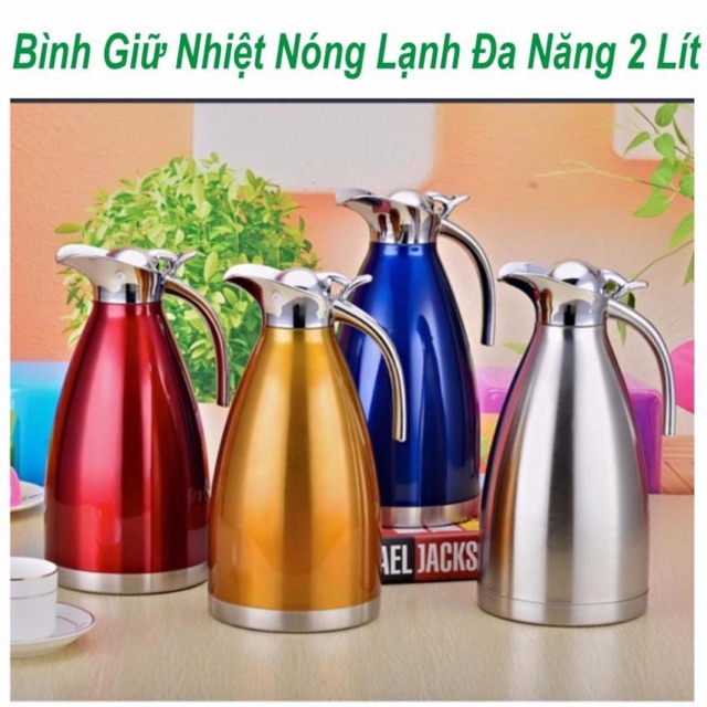 Bình Thủy Giữ Nhiệt INOX 2 Lớp Cao Cấp 2