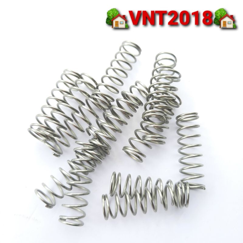 Lò xo nén phi 10 inox304 sợi 1mm