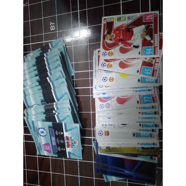 Thẻ cầu thủ bóng đá câu lạc bộ 100 2021/2022 size Poca Match Attax thẻ in ST STORE CARD 115