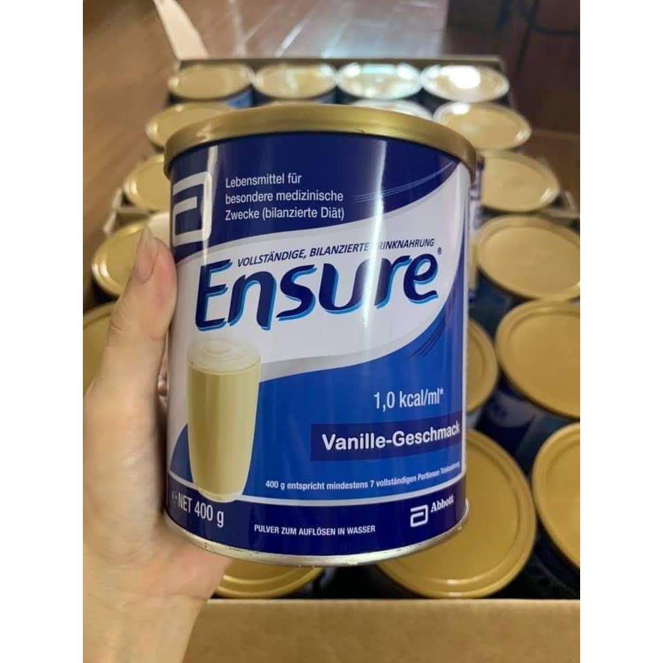 Sữa Ensure Đức 400g Nội Địa | Hàng Xách Tay Chính Hãng