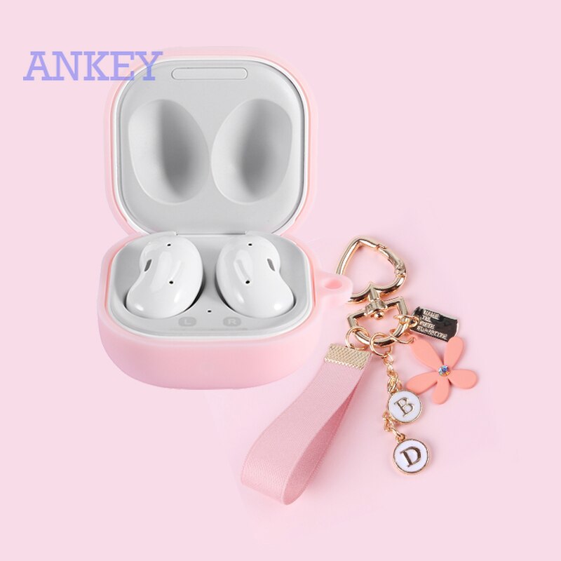 Samsung Galaxy Buds Live / Buds Pro / Buds 2 Vỏ bọc hộp sạc tai nghe có móc khóa cho 2020
