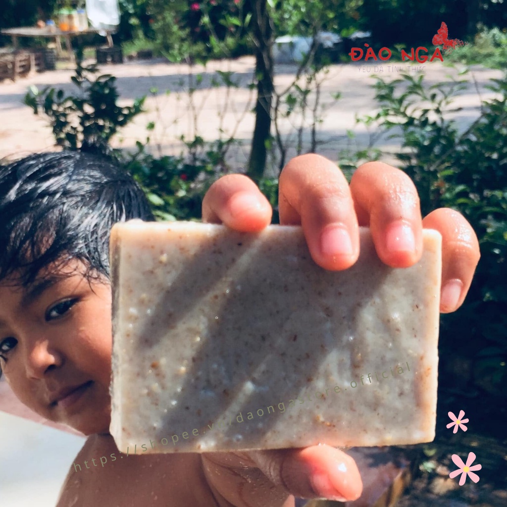 Xà bông noom mè đen/ sachi inchi đinh lăng - 100gr/ bánh ĐÀO NGA | BigBuy360 - bigbuy360.vn