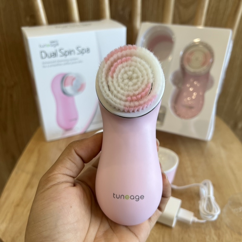 MÁY RỬA MẶT TUNEAGE DUAL SPIN SPA LG MẪU MỚI ❤