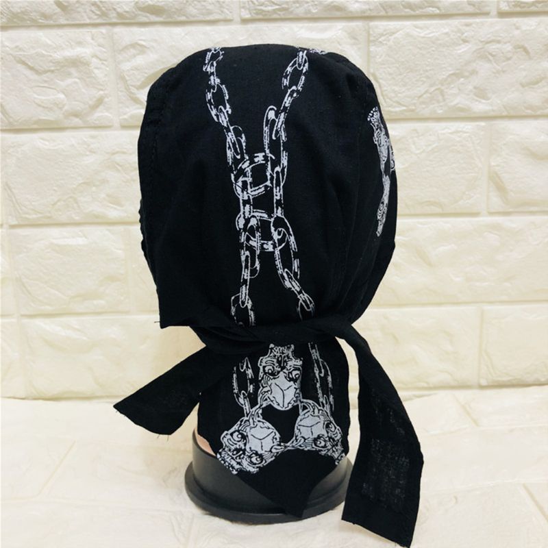 Mũ Cướp Biển Quấn Đầu Nhanh Khô In Họa Tiết Paisley Cổ Điển Cho Nam Và Nữ