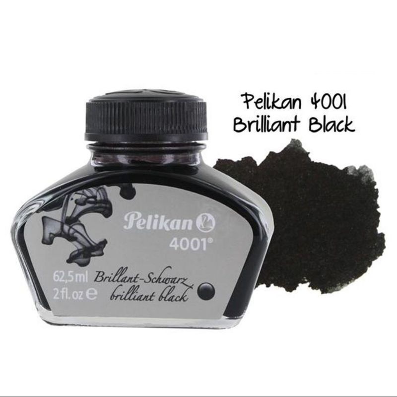 Mực Pelikan 4001, mực Đức , không lắng cặn, dùng viết bút nét thanh, đậm - Loki Kids