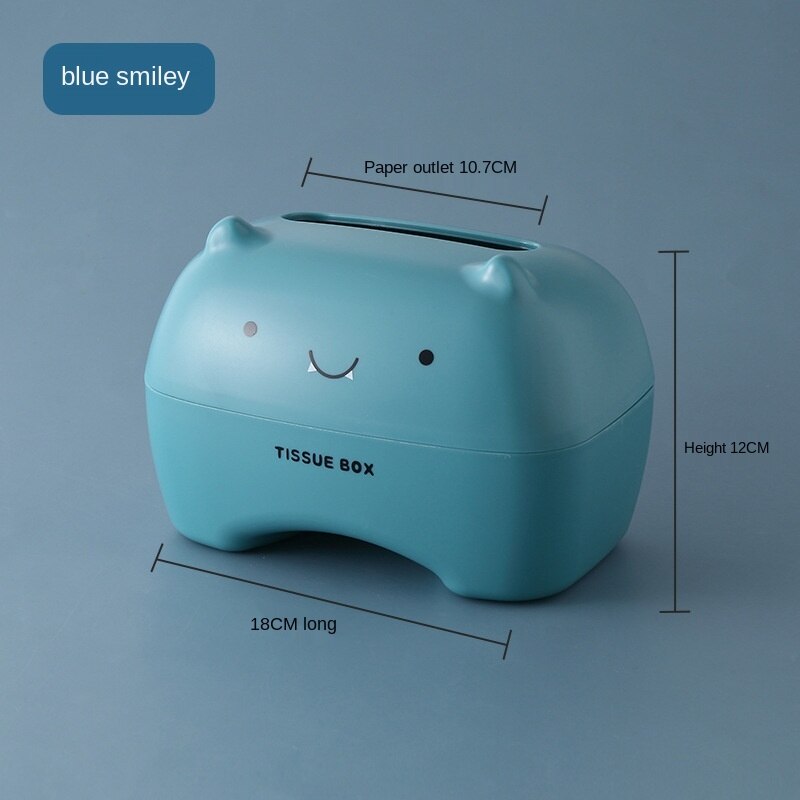 Hộp đựng khăn giấy họa tiết hoạt hình sáng tạo trang trí nhà cửa 2022